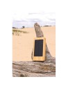 Bambusowy power bank 8000 mAh, ładowarka słoneczna