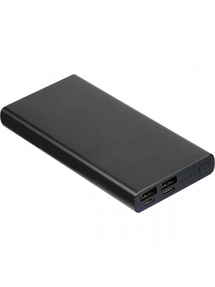 Power bank 10000 mAh z aluminium z recyklingu GIORGIA
