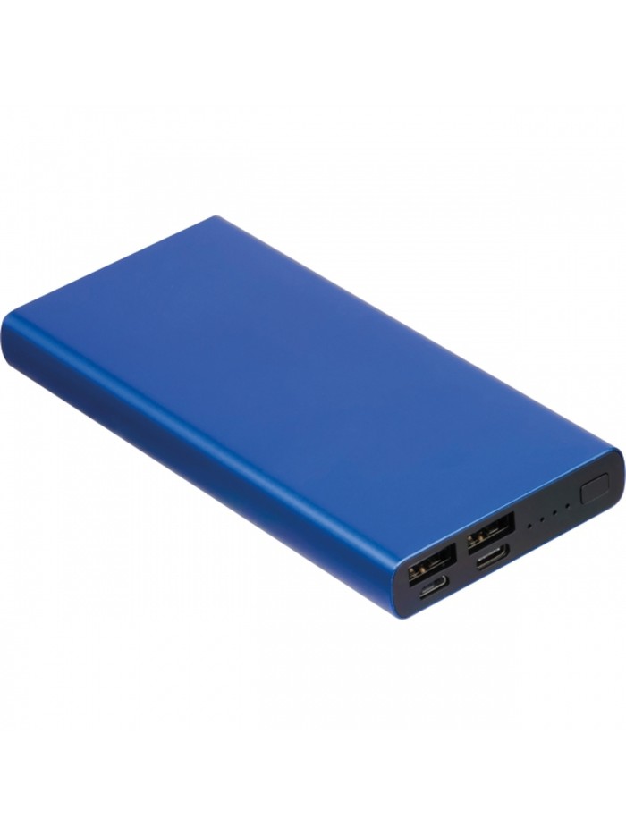 Power bank 10000 mAh z aluminium z recyklingu GIORGIA