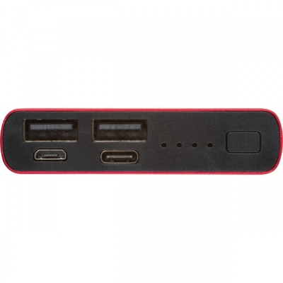 Power bank 10000 mAh z aluminium z recyklingu GIORGIA