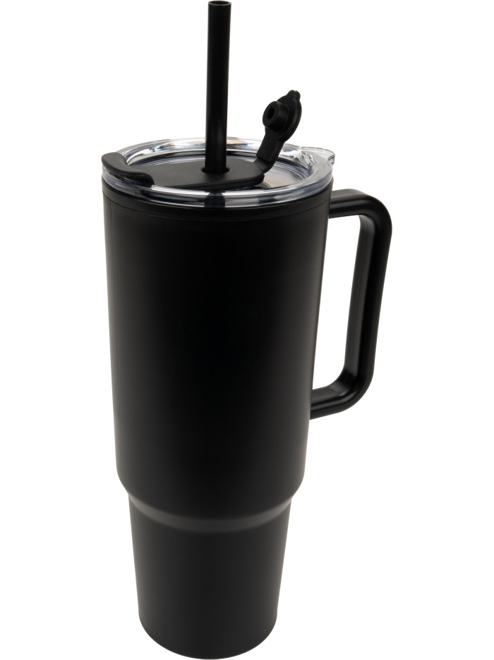 Kubek ze słomką XXL 1200 ml TEODORA
