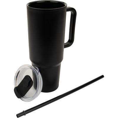 Kubek ze słomką XXL 1200 ml TEODORA