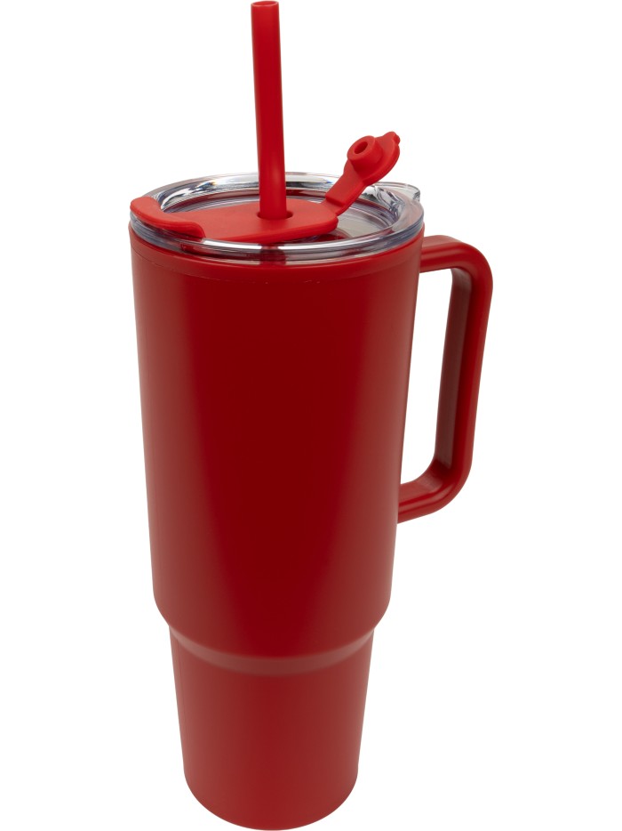 Kubek ze słomką XXL 1200 ml TEODORA