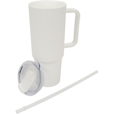 Kubek ze słomką XXL 1200 ml TEODORA