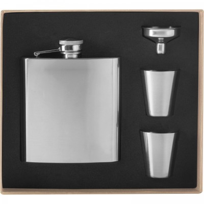 Piersiówka 178 ml z 2 kieliszkami FAITH