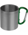 Kubek metalowy z karabińczykiem 200 ml ANGELICA