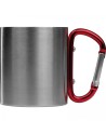Kubek metalowy z karabińczykiem 200 ml ANGELICA