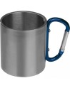 Kubek metalowy z karabińczykiem 200 ml ANGELICA