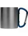 Kubek metalowy z karabińczykiem 200 ml ANGELICA