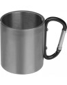 Kubek metalowy z karabińczykiem 200 ml ANGELICA