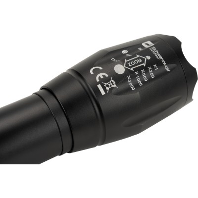 Latarka DELGADA Schwarzwolf