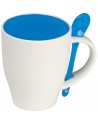Kubek ceramiczny z łyżeczką 250 ml ARMANDO