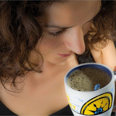 Kubek ceramiczny z łyżeczką 250 ml ARMANDO