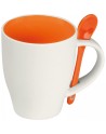 Kubek ceramiczny z łyżeczką 250 ml ARMANDO