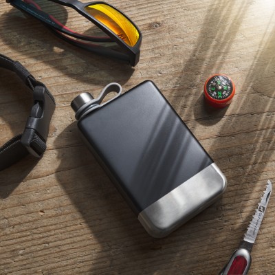 Piersiówka 266 ml HALTI Schwarzwolf