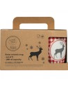 Zestaw 2 świątecznych kubków porcelanowych 300 ml ARMIN