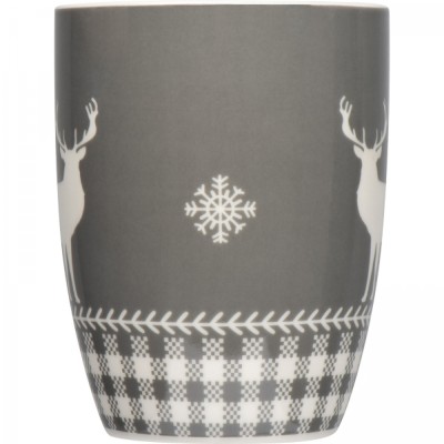 Zestaw 2 świątecznych kubków porcelanowych 300 ml ARMIN