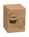 Kubek szklany z pokrywką 300 ml AMANDA