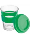 Kubek szklany z pokrywką 300 ml AMANDA