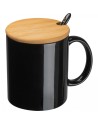 Kubek ceramiczny z łyżeczką 300 ml LOTHAR