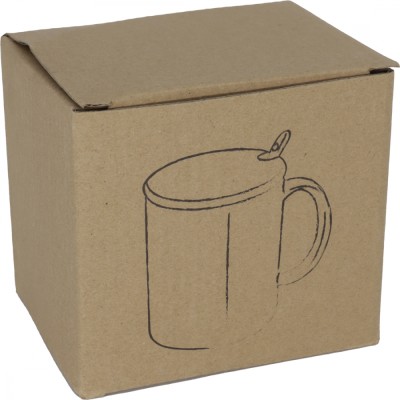 Kubek ceramiczny z łyżeczką 300 ml LOTHAR