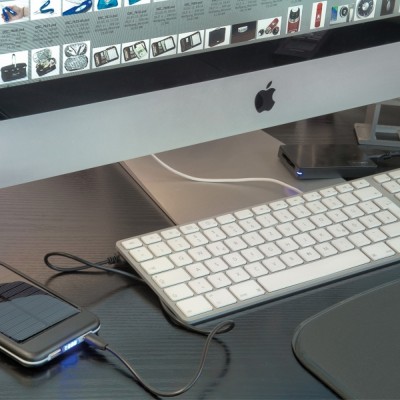 Power bank 4000 mAh solarny LEONARD