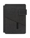 Folder A5 z notatnikiem w linie i power bankiem 4000 mAh FABIOLA