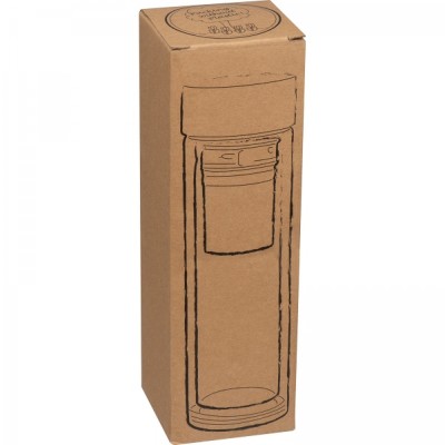 Butelka szklana termiczna 420 ml HENDRIK