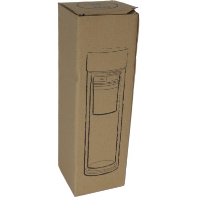 Butelka szklana termiczna 420 ml HENDRIK