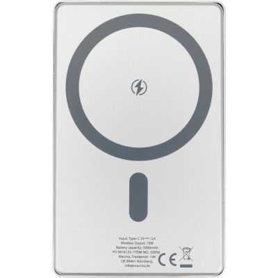 Power bank 5000 mAh z ładowarką indukcyjną Magsafe OLIMPIA
