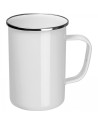 Kubek metalowy emaliowany 550 ml GENE