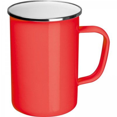Kubek metalowy emaliowany 550 ml GENE