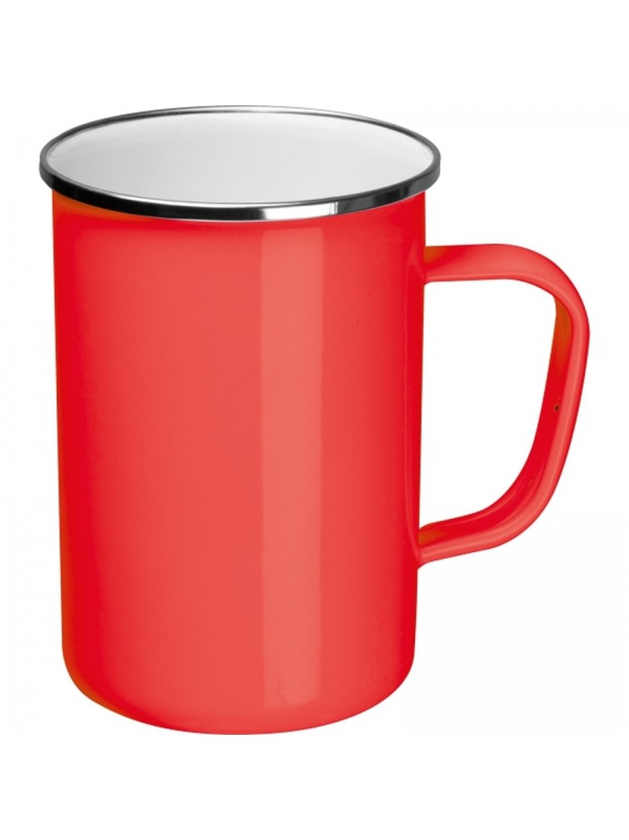 Kubek metalowy emaliowany 550 ml GENE