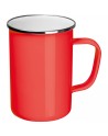 Kubek metalowy emaliowany 550 ml GENE
