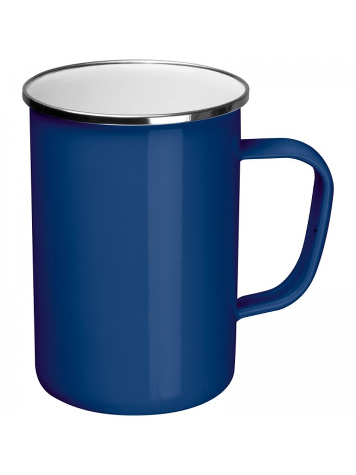 Kubek metalowy emaliowany 550 ml GENE