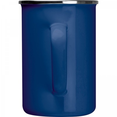 Kubek metalowy emaliowany 550 ml GENE