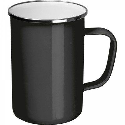 Kubek metalowy emaliowany 550 ml GENE