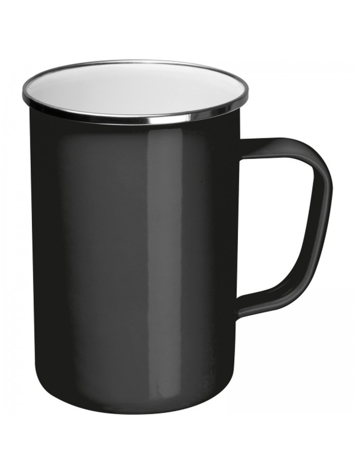 Kubek metalowy emaliowany 550 ml GENE