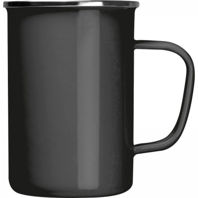 Kubek metalowy emaliowany 550 ml GENE