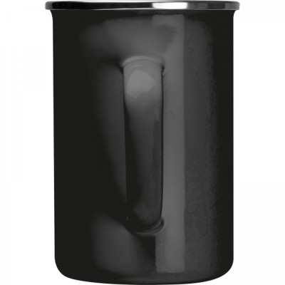 Kubek metalowy emaliowany 550 ml GENE