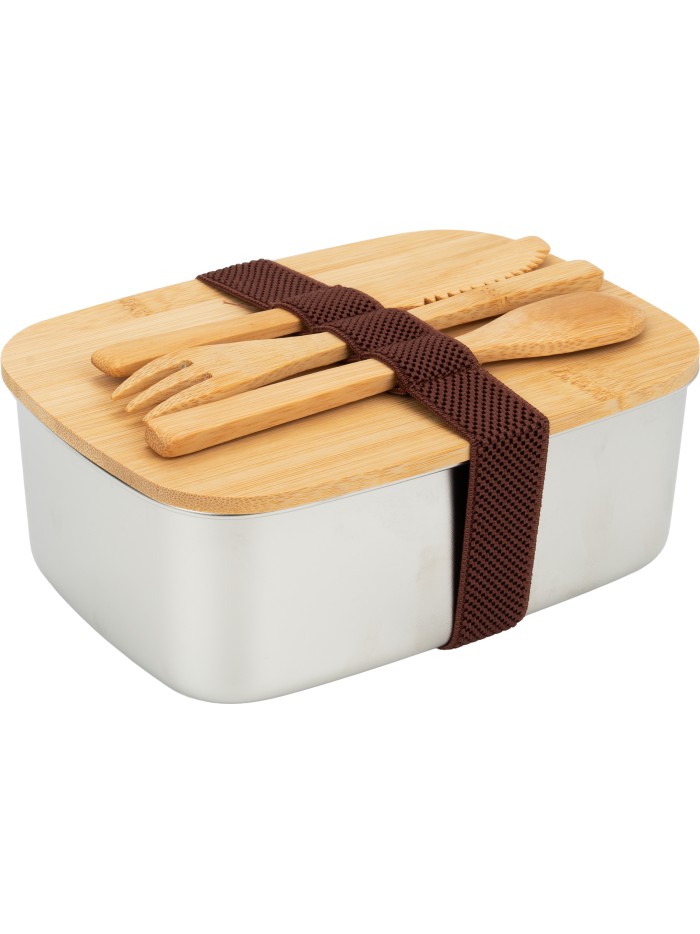 Lunch box ze sztućcami 950 ml JULIANA