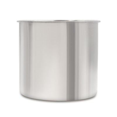 Kubek turystyczny 350 ml Pokhara, srebrny