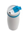 Kubek termiczny Viki 390 ml, czarny/biały