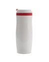 Kubek termiczny Viki 390 ml, czarny/biały