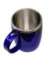 Kubek termiczny Barrel 400 ml, niebieski