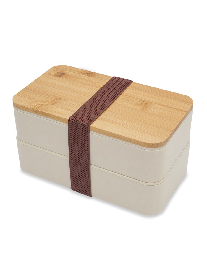 Victor lunch box podwójny 1000 ml, beżowy