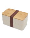 Victor lunch box podwójny 1000 ml, beżowy