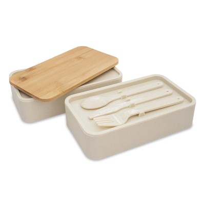 Victor lunch box podwójny 1000 ml, beżowy