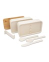Victor lunch box podwójny 1000 ml, beżowy