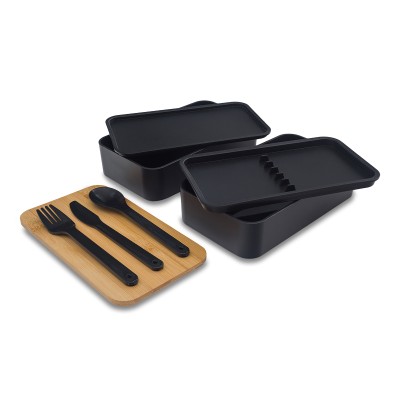 Victor lunch box podwójny 1000 ml, beżowy